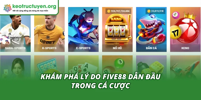 Cùng nhau khám phá thể thao uy tín hàng đầu tại Five88