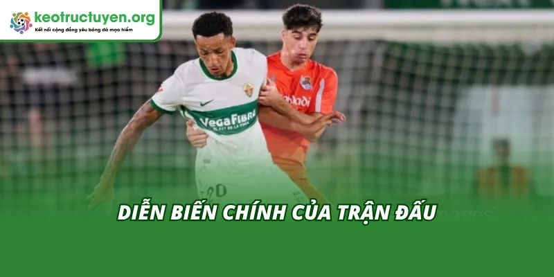 Diễn biến chính sau khi có Kết quả bóng đá Elche vs Sociedad 11/11