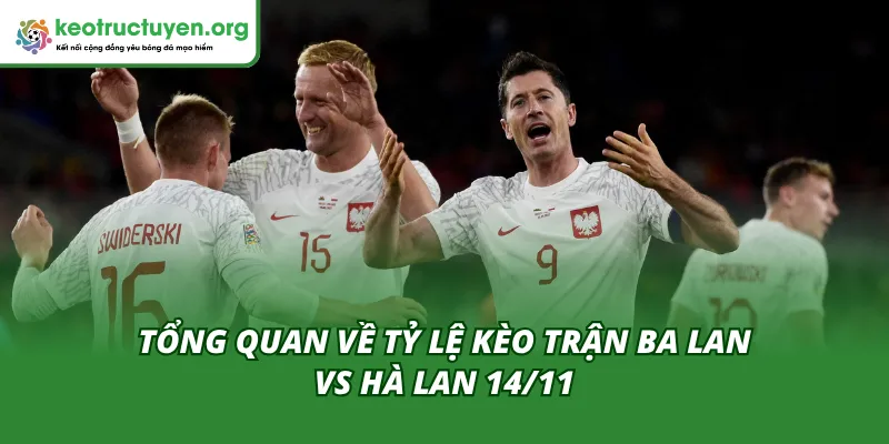 Phân tích nhanh tỷ lệ kèo trận Ba Lan vs Hà Lan 14/11